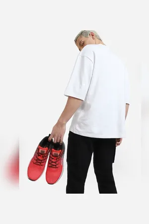 JACK & JONES Red Gradient Print Sneakers