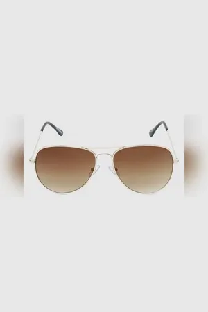 JACK & JONES Brown Aviator Sunglasses