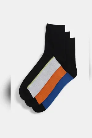 JACK & JONES Pack of 3 Colourblocked Mid-Length Socks