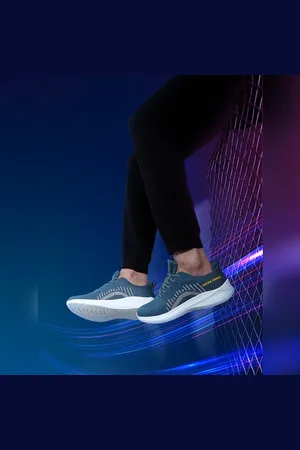 JACK & JONES Dark Blue Logo Print Sneakers