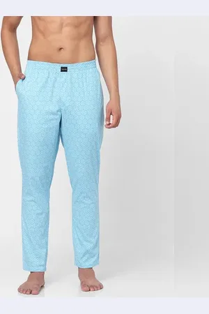 JACK & JONES Blue Printed Pyjamas