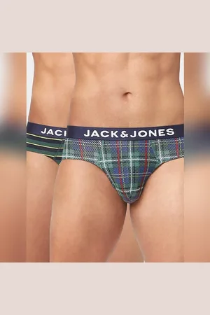JACK & JONES Pack Of 2 Printed Briefs