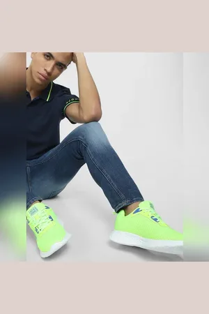 JACK & JONES Neon Green Sneakers