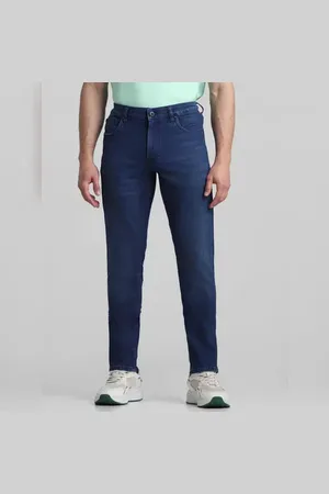 JACK & JONES Dark Blue Low Rise Glenn Slim Jeans