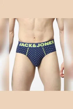 JACK & JONES Blue Star Print Briefs