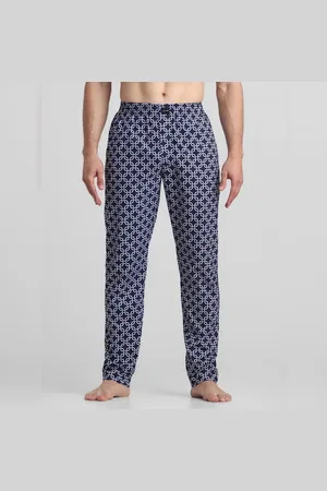 JACK & JONES Dark Blue Printed Cotton Pyjamas