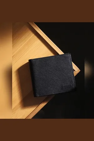 JACK & JONES Black Leather Wallet