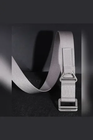 JACK & JONES Grey Nylon Belt