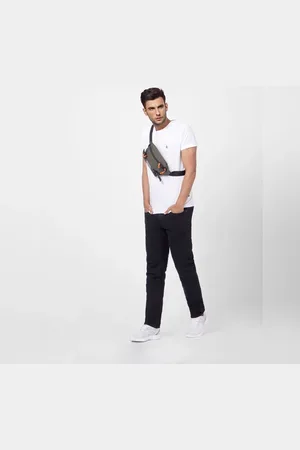 JACK & JONES Black Low Rise Ben Skinny Jeans