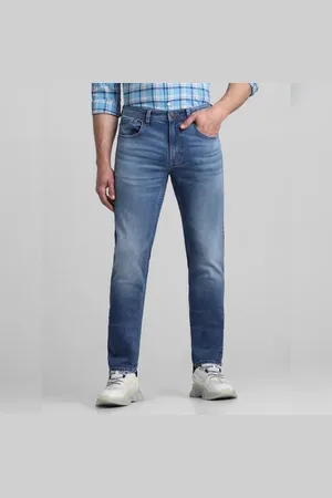 JACK & JONES Blue Low Rise Ben Skinny Fit Jeans