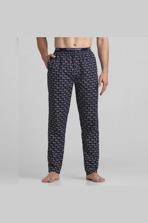 JACK & JONES Dark Blue Printed Cotton Pyjamas