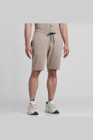 JACK & JONES Brown Mid Rise Knitted Co-ord Set Shorts