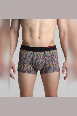 JACK & JONES Multi-Colour Abstract Print Trunks