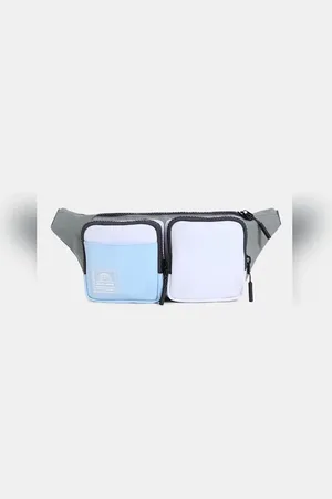 JACK & JONES Grey Colourblocked Chestpack