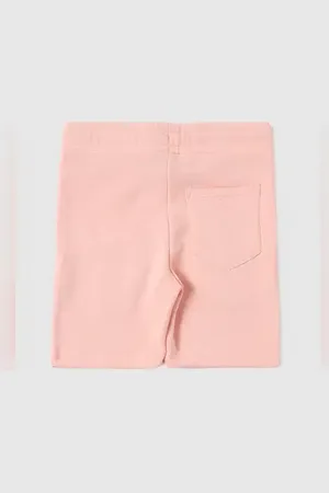 JACK & JONES Boys Peach Mid Rise Sweatshorts