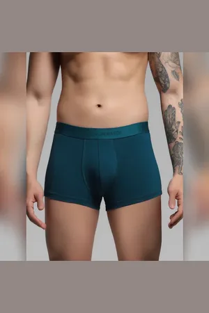JACK & JONES Teal Blue Supima Cotton Trunks