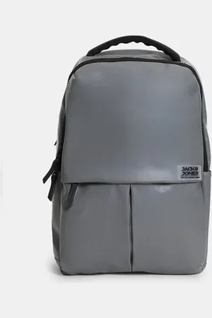 JACK & JONES Grey Laptop Backpack