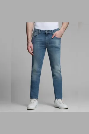 JACK & JONES Light Blue Low Rise Ben Skinny Fit Jeans