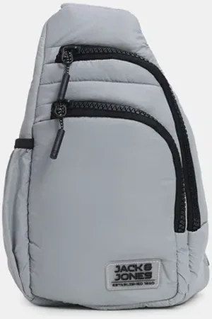 JACK & JONES Light Grey Chestpack
