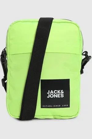JACK & JONES Neon Green Sling Bag