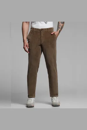 JACK & JONES BROWN CORDUROY CHINOS