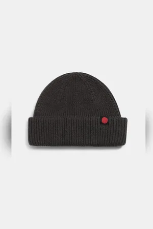 JACK & JONES Dark Brown Short Beanie
