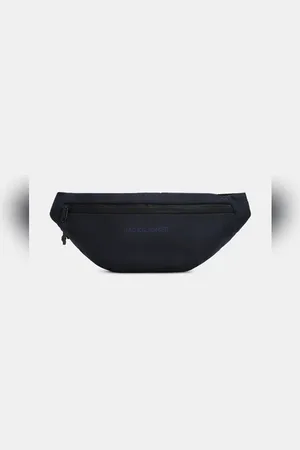 JACK & JONES Dark Blue Logo Print Bumbag