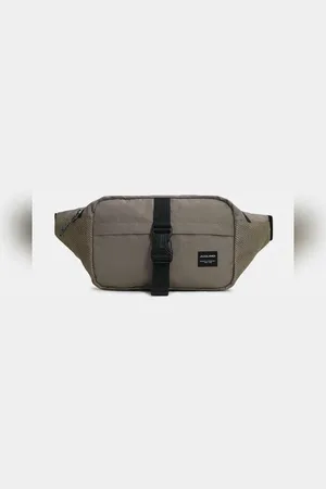 JACK & JONES Beige Mesh BumBag