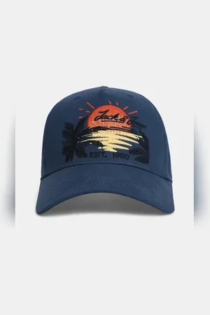 JACK & JONES Dark Blue Embroidered Baseball Cap