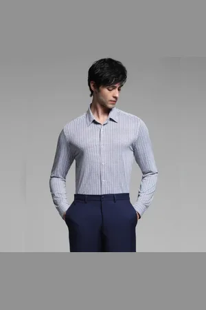 JACK & JONES White Printed Knitted Shirt