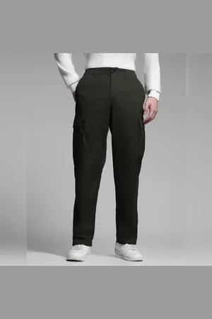JACK & JONES GREEN MID RISE CARGO