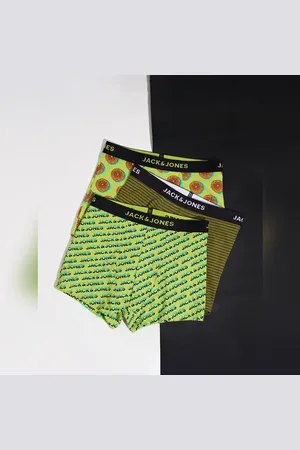 JACK & JONES BOYS Pack Of 3 Printed Trunks