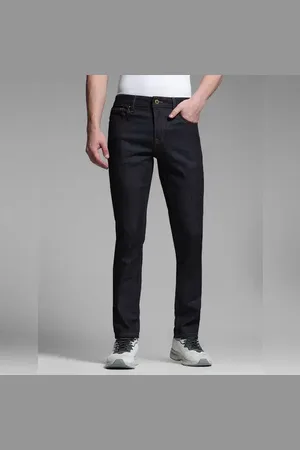 JACK & JONES Dark Blue Low Rise Glenn Slim Fit Jeans