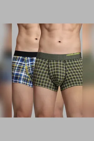 JACK & JONES Pack of 2 Check Print Trunks