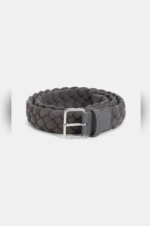 JACK & JONES Dark Grey Braided Belt