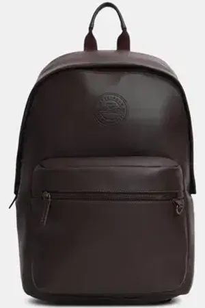 JACK & JONES Dark Brown Backpack