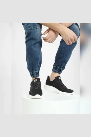 JACK & JONES Black Lace-Up Sneakers