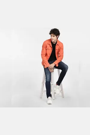 JACK & JONES Dark Blue Low Rise Ben Skinny Jeans