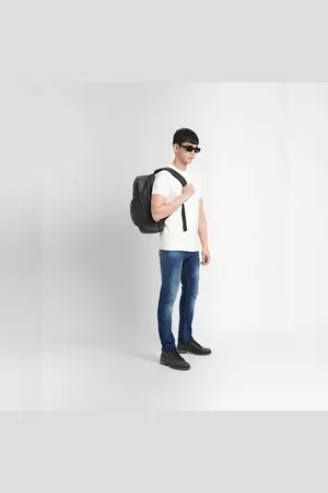 JACK & JONES Dark Blue Low Rise Glenn Slim Fit Jeans