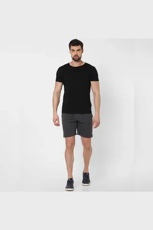 JACK & JONES Dark Grey Logo Print Sweatshorts
