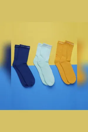 JACK & JONES Pack Of 3 Terry Mid Length Socks