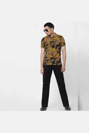 JACK & JONES Black High Rise Bootcut Jeans