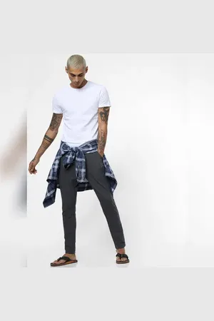 JACK & JONES White Crew Neck T-Shirt