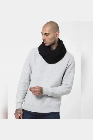 JACK & JONES Grey Quilted Sweatshirt