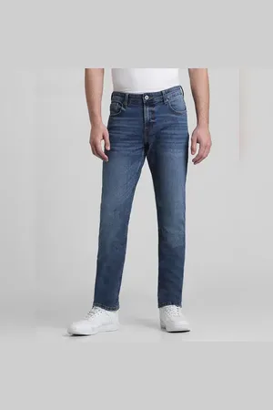 JACK & JONES Blue Low Rise GLENN Slim Fit Jeans