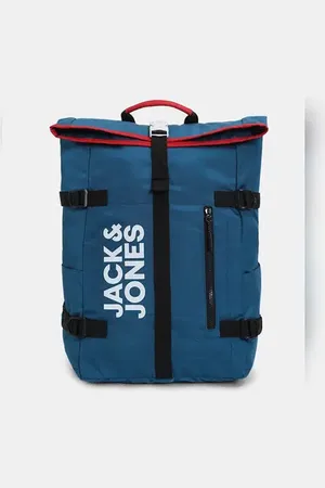 JACK & JONES Blue Roll Top Backpack
