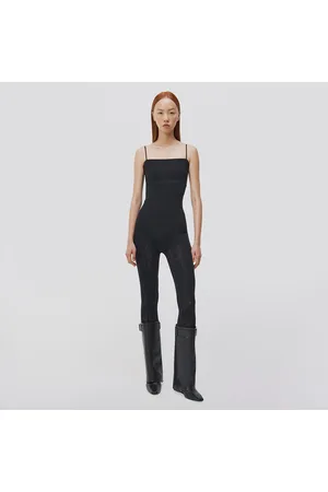 The latest collection of black jumpsuits for women | FASHIOLA.in