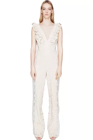 Macrame Ruffle Jumpsuit Macrame Ruffle Jumpsuit