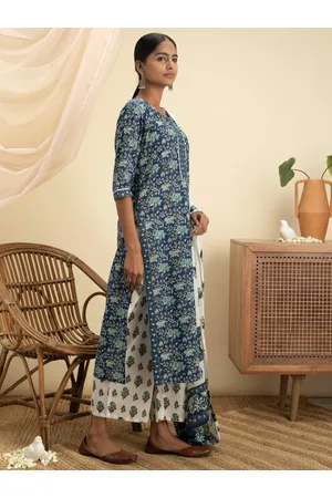 LIBAS Women Printed Blue Night Suit Set Price in India - Buy LIBAS