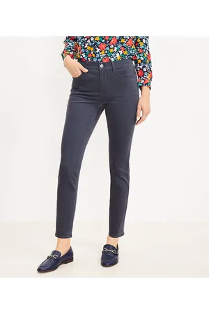 Petite Curvy Five Pocket Skinny Pants in Sateen